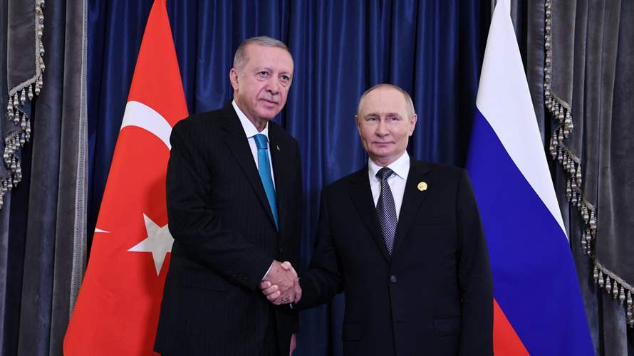 اردوغان لبوتين: تركيا تعمل على إيجاد نهاية عادلة ودائمة للحرب في أوكرانيا 