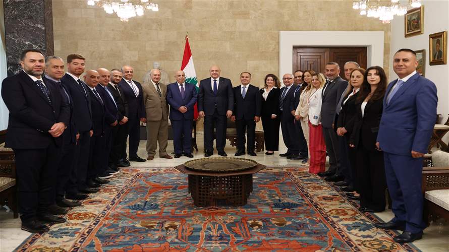 الرئيس عون: نعمل على تحديث أجهزة "السكانر" في الجمارك وتشديد ضبط الحدود