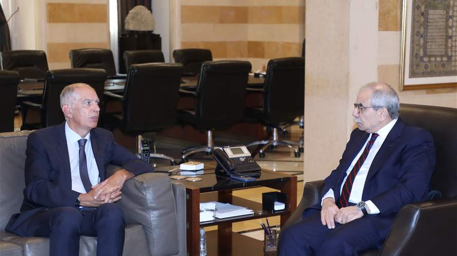 PM Salam meets French and Egyptian envoys to discuss UNIFIL, army support, and reconstruction
