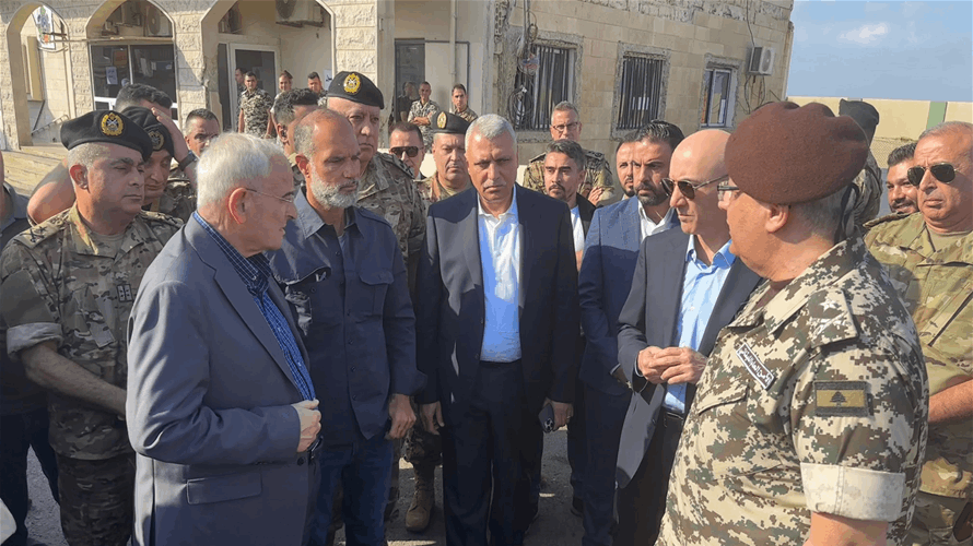 Lebanese ministers inspect northern border crossings amid Syrian refugee departures