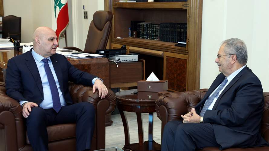 Deputy PM briefs President Aoun on recent talks with Syrian delegation