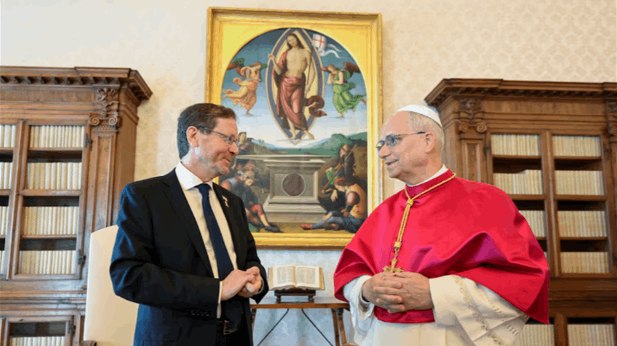 Pope Leo raises 'tragic situation in Gaza' in meeting with Israeli president