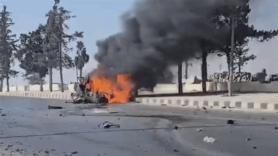Drone strike near Syria's Aleppo airport kills two