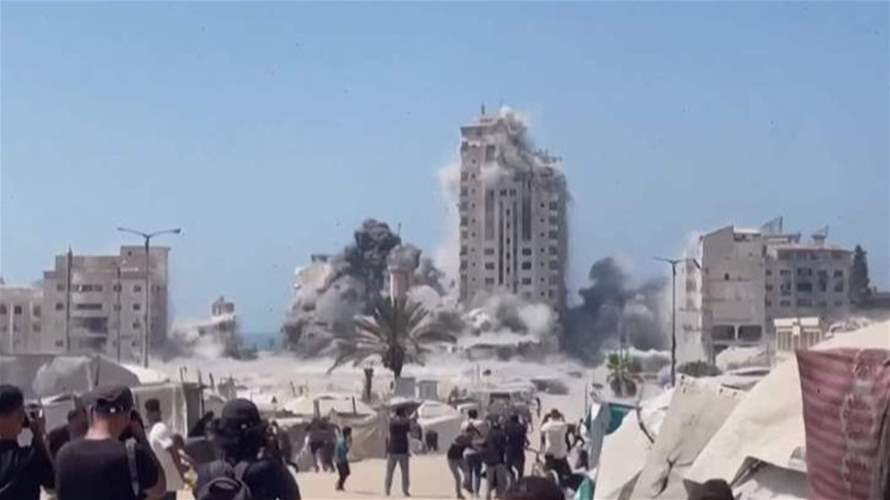 عمليات لتدمير ما يزيد عن مئة مبنى في غزة…