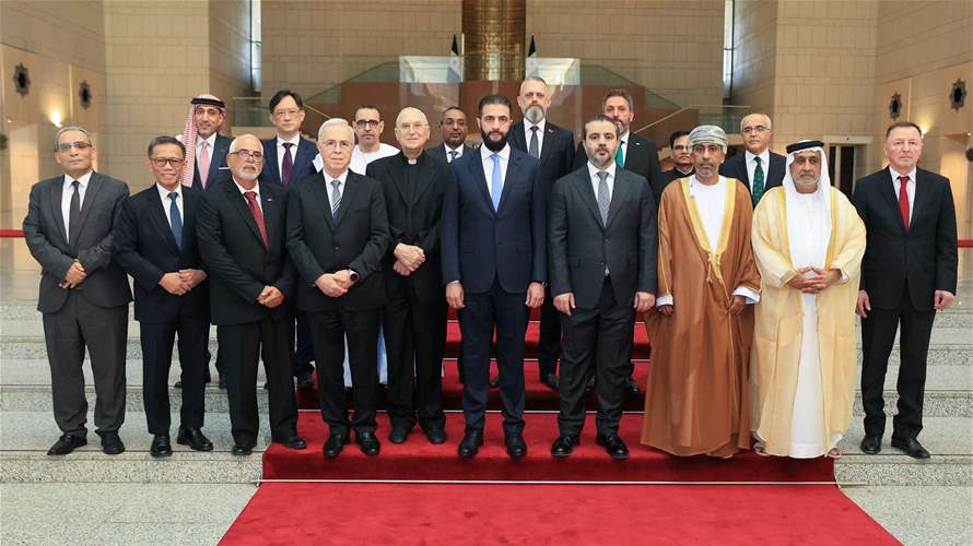 الرئيس السوري التقى عدداً من سفراء الدول العربية