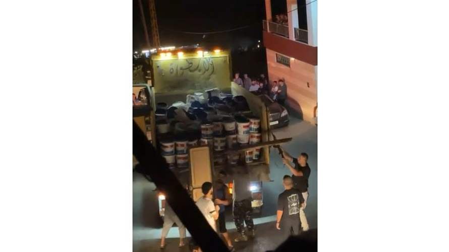 ضبط شاحنة محملة بالمخدرات في بخعون - الضنية