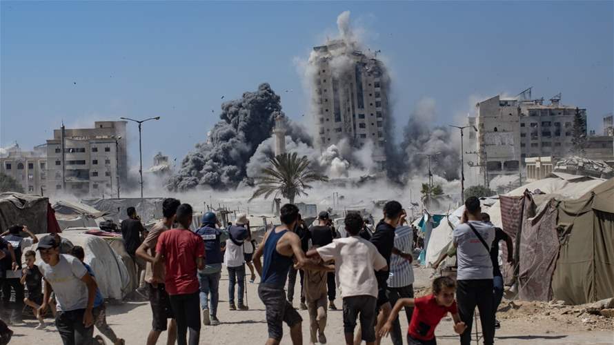 Israeli army says it hit another high-rise in Gaza City after evacuation order