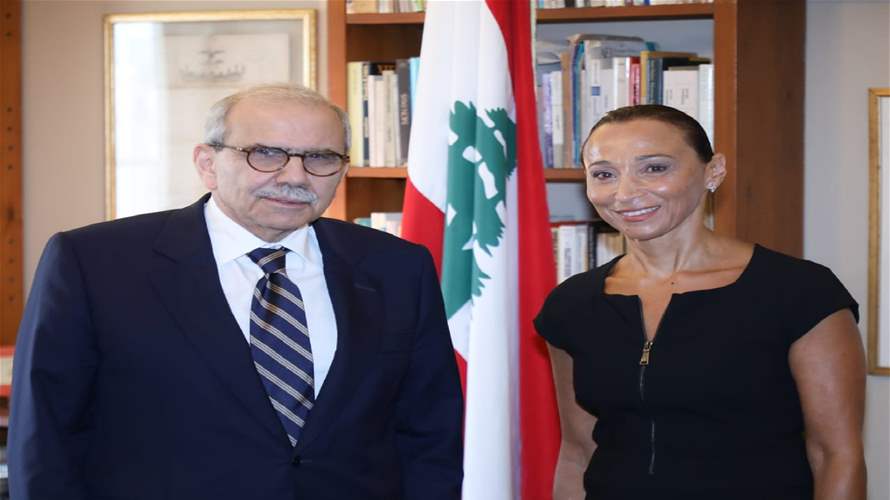 قبل مباشرتها مهامها الجديدة... سلام استقبل المندوبة الدائمة للبنان لدى اليونسكو 