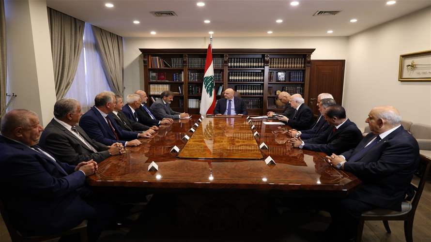 رئيس الجمهورية شدد أمام وفد نقابة خبراء السير على أهمية تعزيز السلامة المرورية