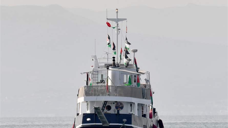 Aid flotilla activists say determined to reach Gaza despite 'drone attack'