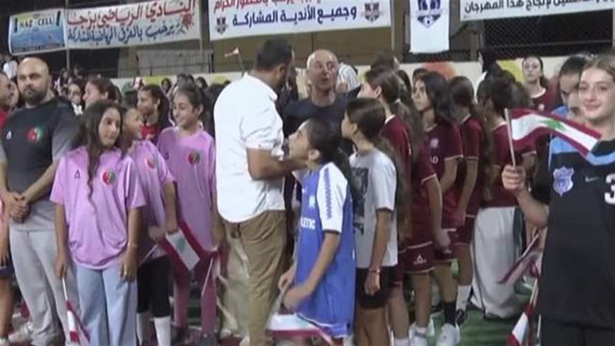 قرية برجا الشوفية نموزج لدعم رياضة السيدات