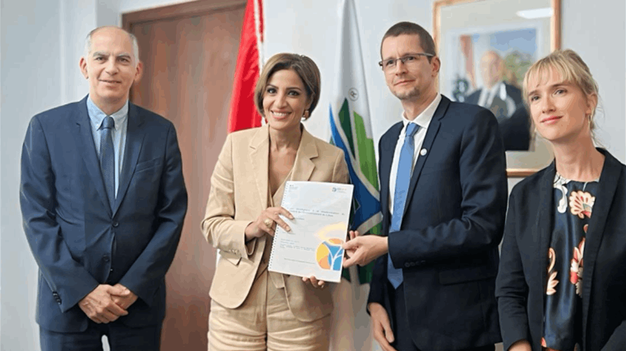 الزين تسلمت من فابيان بالول تقريرًا إستراتيجيا حول تحديث هيكلية وزارة البيئة
