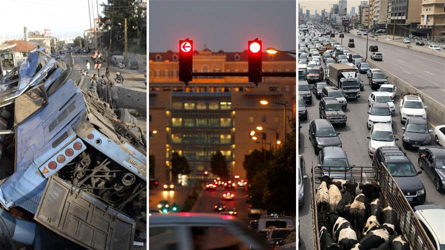 Roads plagued by chaos, nonfunctioning traffic lights; Lebanon explores measures to restore order