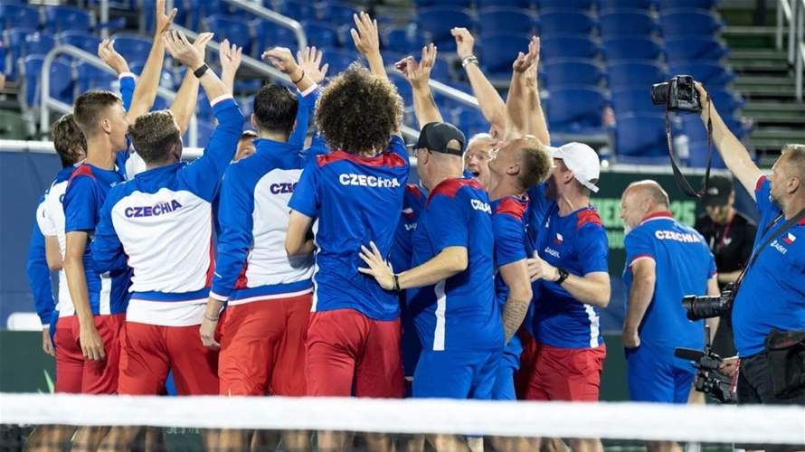 كأس ديفيس: تشيكيا تقصي الولايات المتحدة وتبلغ الادوار النهائية