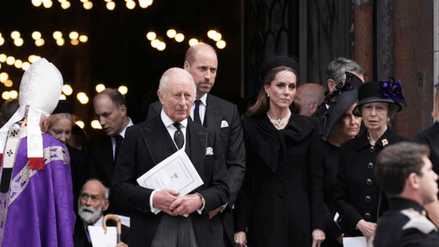 King Charles bids farewell to Duchess of Kent in royal milestone
