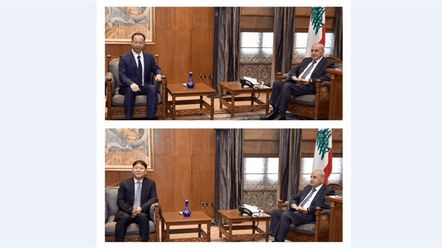بري إستقبل السفيرين الصيني والكوري الجنوبي