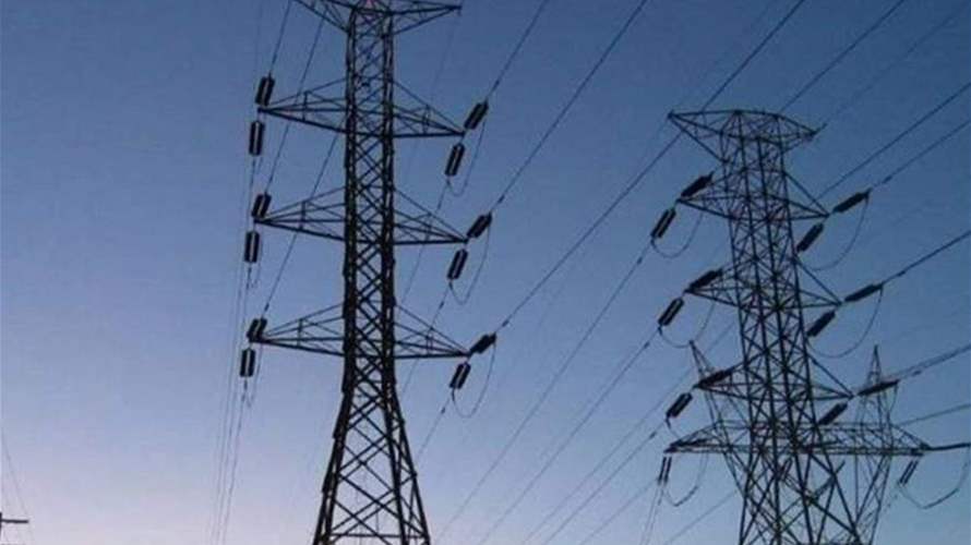 كهرباء لبنان: سرقة 12 كلم من نواقل التوتر العالي بين مقنة ويونين