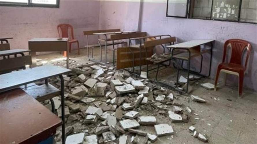  وزيرة التربية: فور تبلغنا خبر انهيار سقف احد الصفوف في المدرسة كلفا من يلزم بإجراء الكشف والاطلاع 