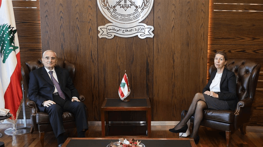 Lebanese Defense Minister, Austrian Ambassador discuss military cooperation