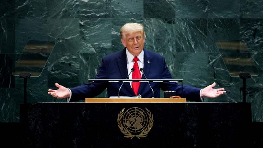 Trump mocks UN, says not working for peace
