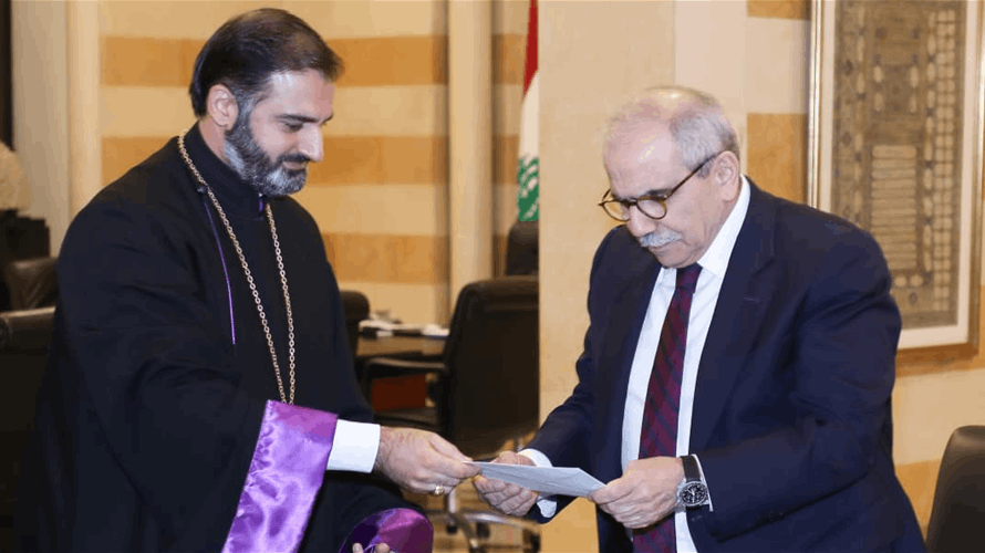 سلام استقبل رئيس الجامعة اللبنانية والمدير العام لمستشفى بيروت واطلع على مشاريع CIHEAM وتسلم دعوة لحضور قداس إعلان تطويب مالويان