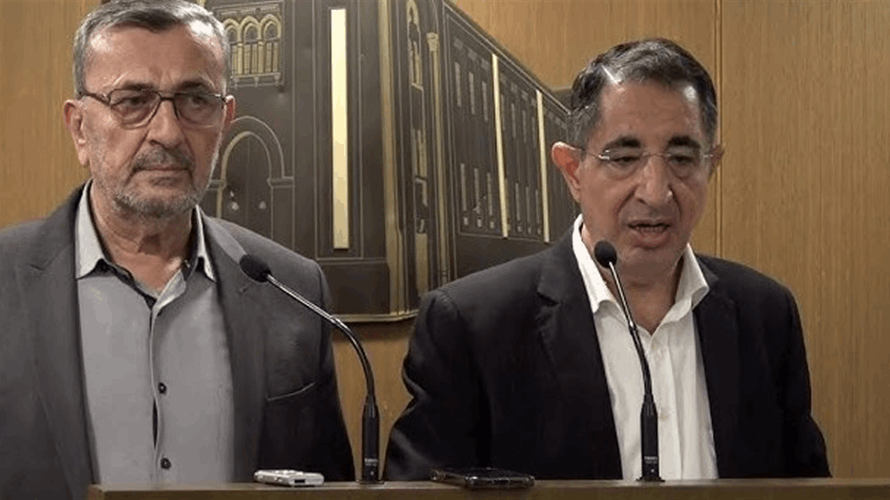 النائبان عز الدين والحاج حسن عرضا لملابسات قرار تبرئة "عميلين" : اخلال سياسي وقانوني خطير