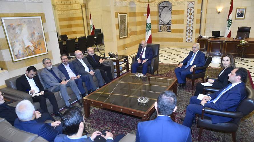 لقاء جمع سلام بلاريجاني: استقامة العلاقات اللبنانية – الإيرانية ينبغي أن تقوم على أسس الاحترام المتبادل للسيادة 