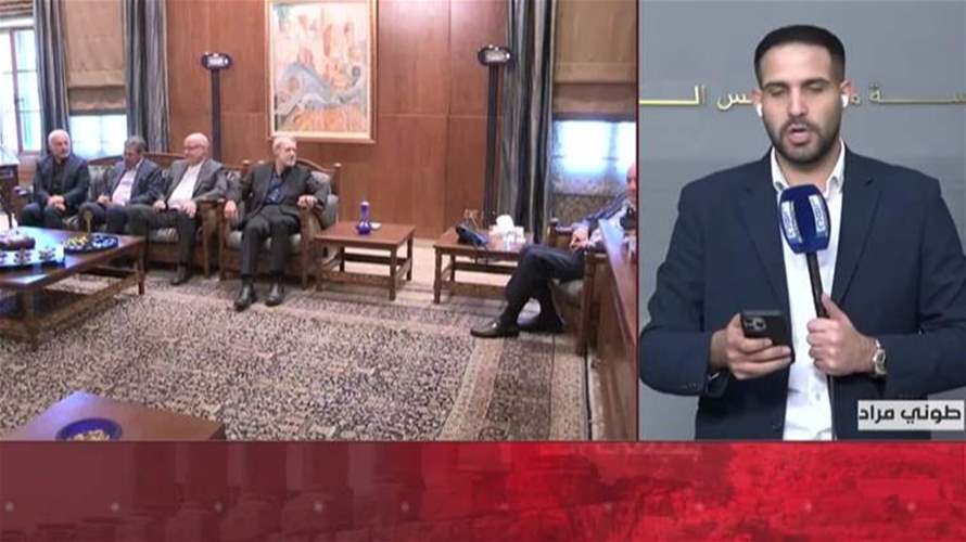 لاريجاني إلتقى بري... هذه التفاصيل