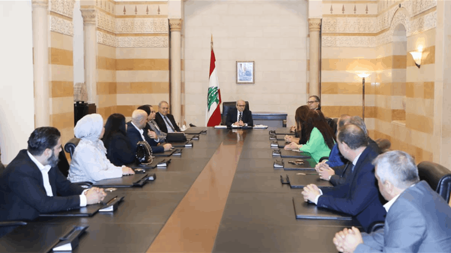 سلام عرض مع جابر والبساط مشروع قانون الفجوة المالية