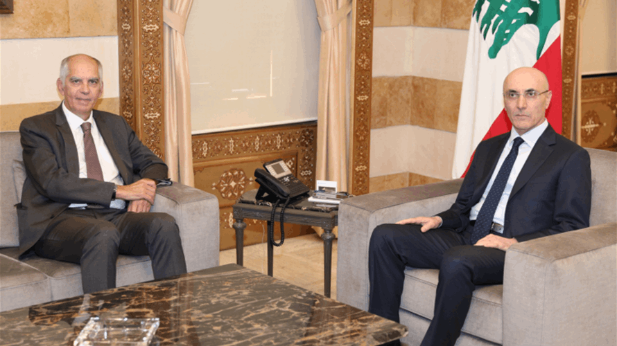 وزير الداخلية إستقبل ماغرو وروداكوف ورئيس بعثة سفارة العراق وعرض مع عطالله شؤونًا إنمائية