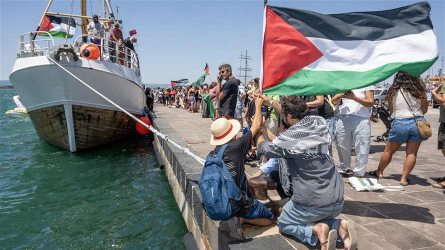 ركاب أسطول المساعدات المتجه لغزة سيرحلون إلى أوروبا بعد وصولهم إلى إسرائيل
