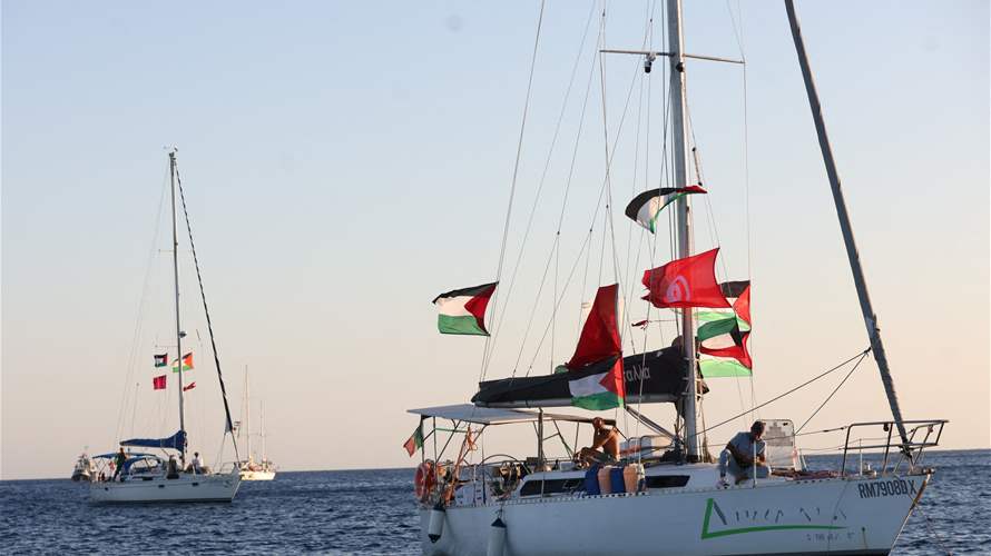 Boat from intercepted Gaza aid flotilla docks in Cyprus