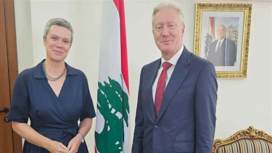 Lebanese FM, EU Ambassador discuss Syrian refugee returns