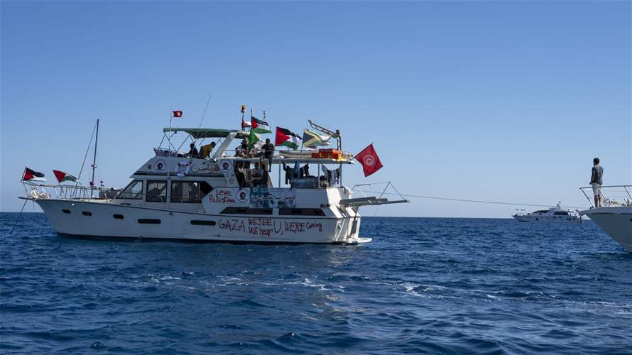 Lebanon presses for release of two citizens detained by Israel on Gaza-bound flotilla