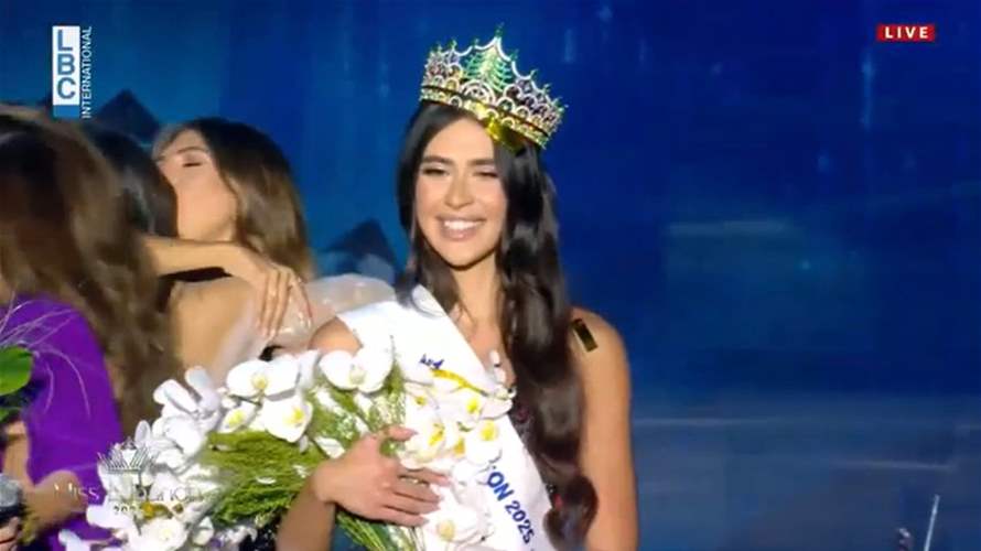 Perla Harb wins Miss Lebanon 2025 crown in star-studded ceremony