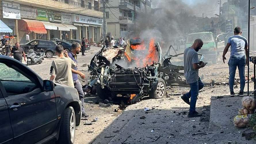 Israeli airstrike targets car on Zebdine–Nabatieh road 