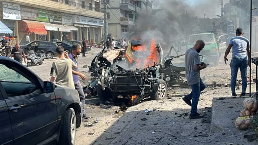 Lebanon's Health Ministry reports two killed in Israeli strike targets on Zebdine–Nabatieh road 