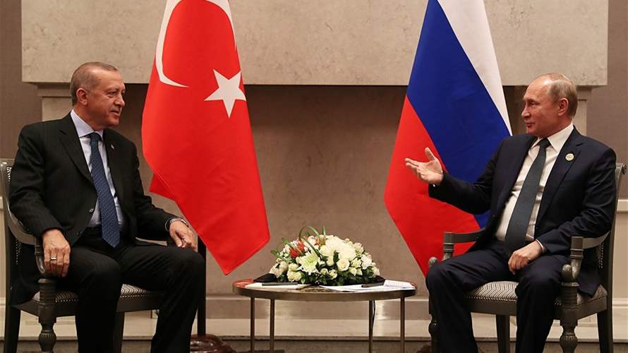 أردوغان لبوتين: تحقيق السلام بين أوكرانيا وروسيا يتطلب مزيدًا من الزخم