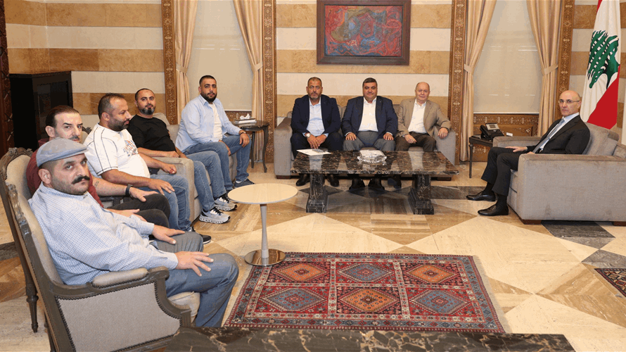 وزير الداخلية استقبل معوض وقعقور وبحث مع الأسمر في شؤون عمالية واجتماعية