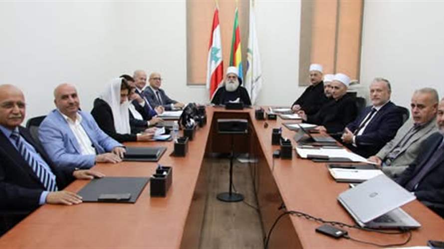 المجلس المذهبيّ: إلى تغليب منطق الدولة وتقديم المساعدات الإنسانية الضرورية لأبناء السويداء