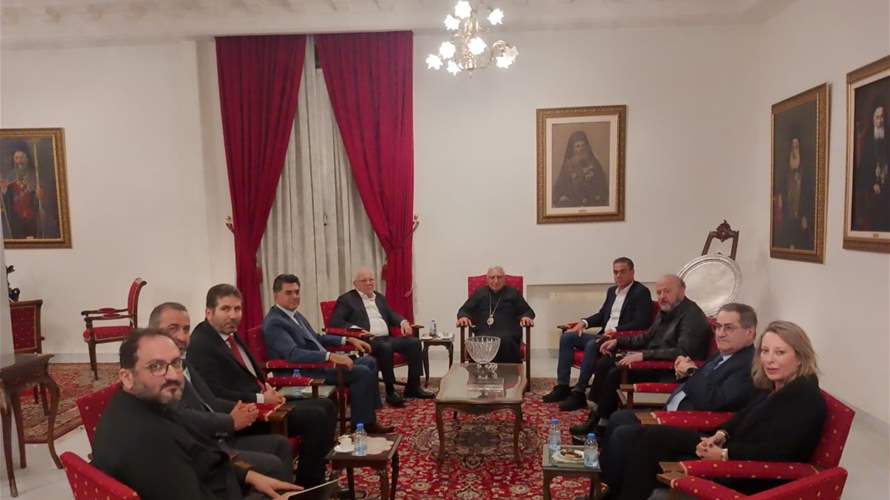 العبسي التقى الوزراء والنواب الكاثوليك: على كل واحد منا أن يكون سفيرًا لطائفته لدى مرجعيته 