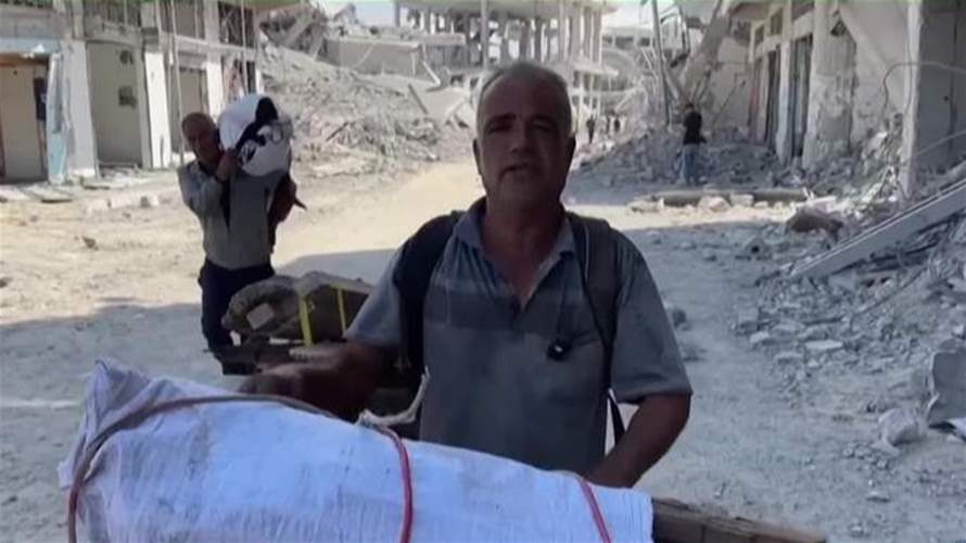  زحفٌ شعبي نحو مدينة غزة وجنود أميركيون الى المنطقة