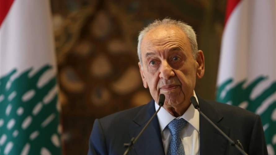  برّي: العدوان الاسرائيلي على المصيلح وأصحاب المنشآت الصناعية فيها هو عدوان على لبنان وأهله كل أهله