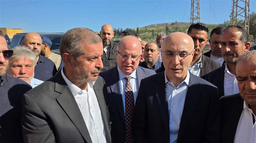 وزير الداخلية أحمد الحجار من المصيلح: نحن كحكومة سنقوم بما هو مطلوب منا والأهم هو وجودنا إلى جانب أهل الجنوب والجيش اللبناني هو عنوان السيادة والصمود والحكومة أعطته الدعم وكلنا خلفه