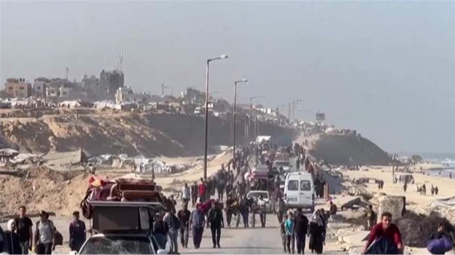 فرحة العودة الى منازلهم في غزة اقوى من الدمار 