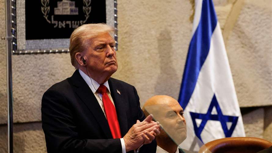 Trump praises Lebanon’s new president during Knesset address