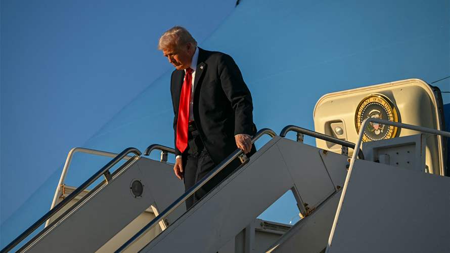 Trump lands in Sharm El-Sheikh for Gaza summit 