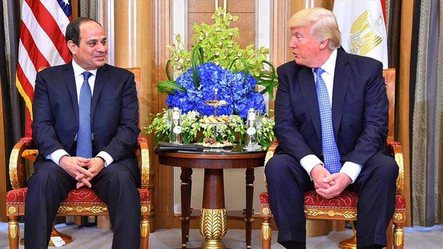 ترامب يقول إن السيسي أدى "دورا بالغ الأهمية" في المفاوضات مع حماس