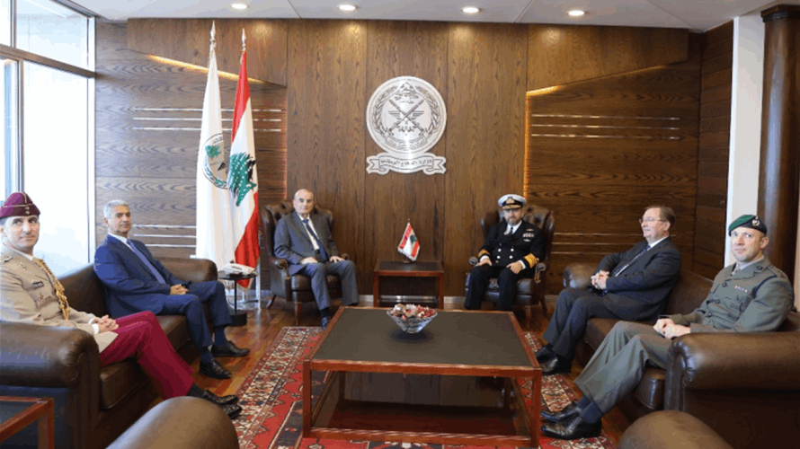 UK reaffirms support for Lebanese army amid talks on post-UNIFIL strategy