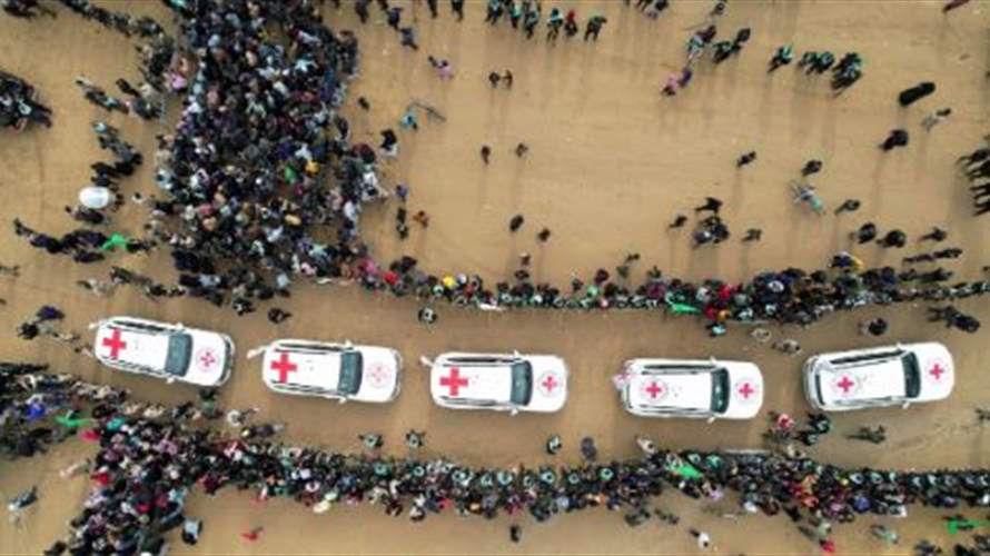 الجيش الإسرائيلي: الصليب الأحمر يتجه لنقطة التقاء شمال غزة لتسلم رفات رهائن